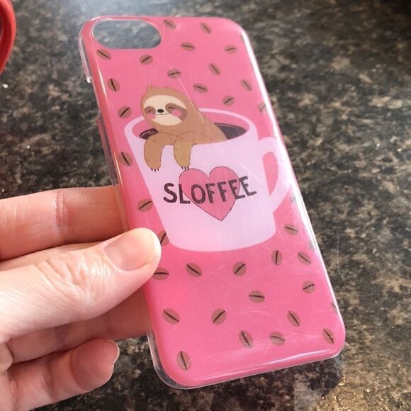 FREE with bundle 💕 Sloffee IPhone 6 / 6S, 7, 8 and SE (2020) case - Picture 2 of 3